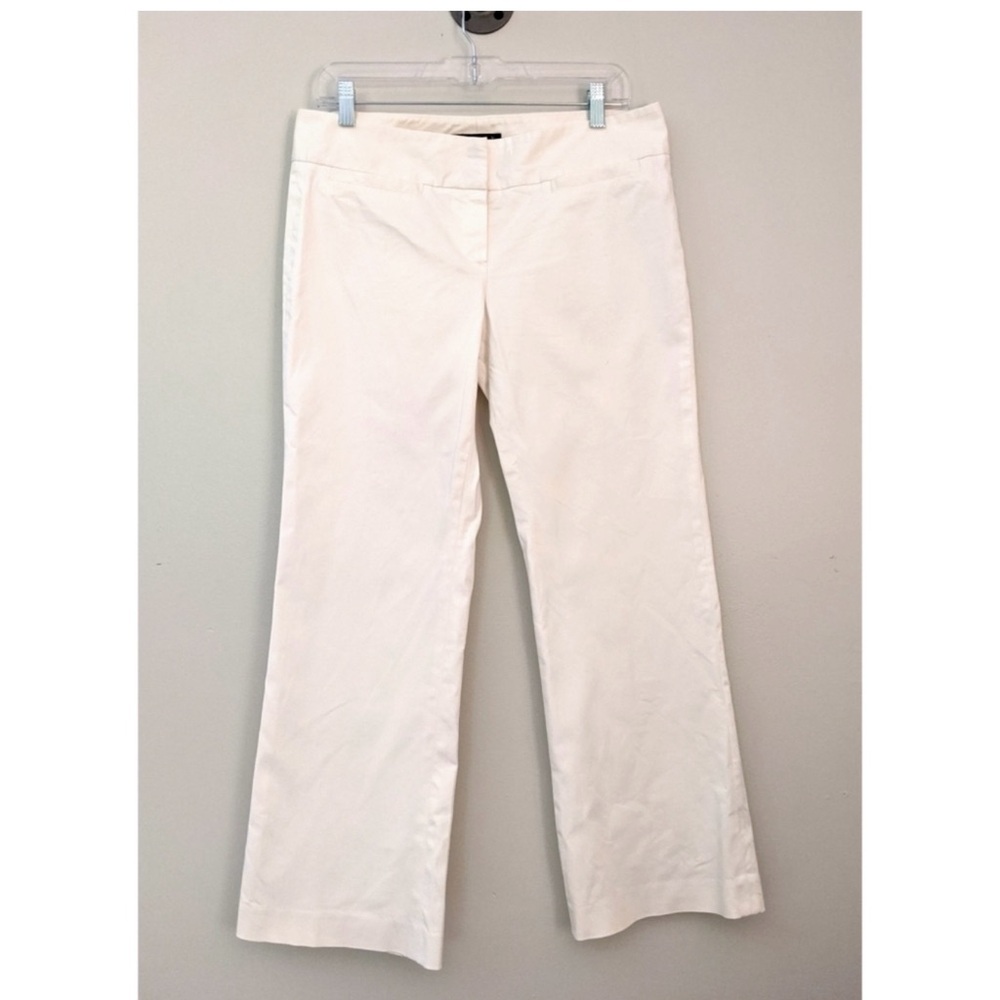 Theory Women's Straight leg Pants white